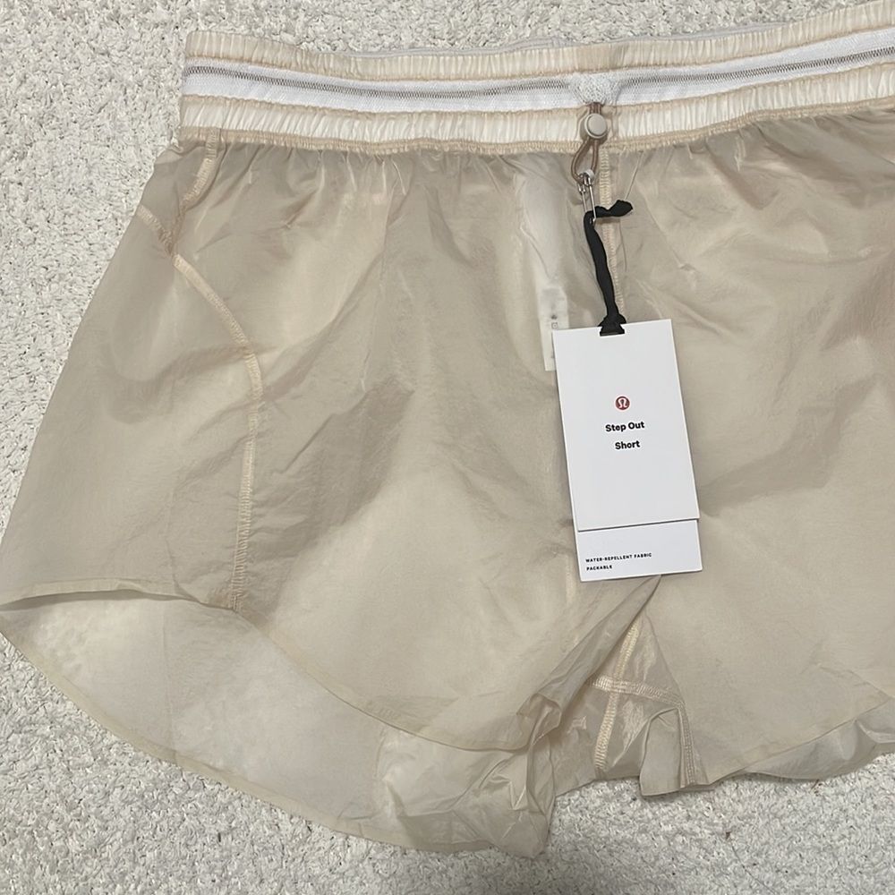 lululemon athletica Cream Athletic Shorts - Picture 3 of 12